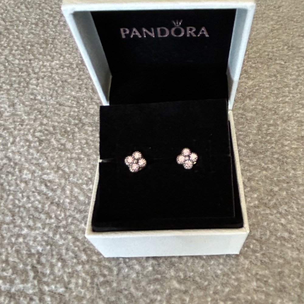 NWOT Pandora Stud Earrings